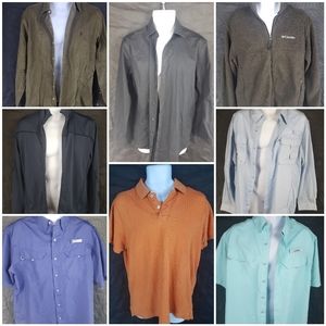 Mens Size Large 9 Piece Clothing Lot